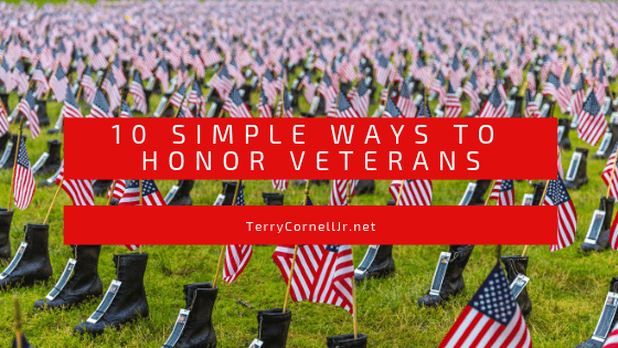 10 Simple Ways To Honor Veterans Terry Cornell, Jr.